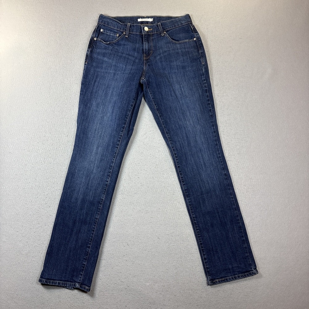 Levi Strauss 505‎ Straight Leg Blue Denim Jeans Women's Size 27